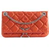 Zadig & Voltaire Rock Ii Diamond Quilted Monogram Leather Crossbody Bag In Orange