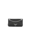 Zadig & Voltaire Rock Ii Shoulder Bag In Black