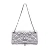 Zadig & Voltaire Zadig&voltaire Rock Ii Wallet On Chain In Metallic