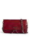 Zadig & Voltaire Rock Nano Cherry Power Crossbody In Power