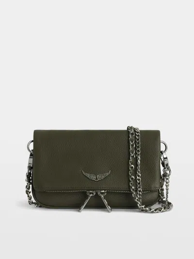 Zadig & Voltaire Rock Nano Clutch In Black