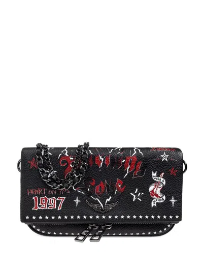 Zadig & Voltaire Zadig&voltaire Rock Nano Grained Leather Punk Bags