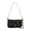 Zadig & Voltaire Rock Denim Monogram Crossbody Bag In Black