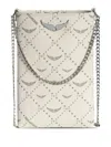 Zadig & Voltaire Zadig&voltaire Rock Phone Pouch In White
