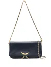 Zadig & Voltaire Rock Shoulder Bag In Blue