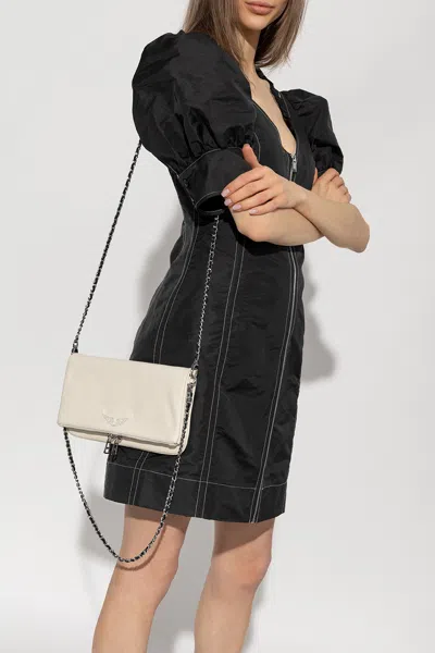 Zadig & Voltaire ‘rock' Shoulder Bag In White