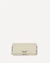 Zadig & Voltaire Rock Shoulder Bag In White