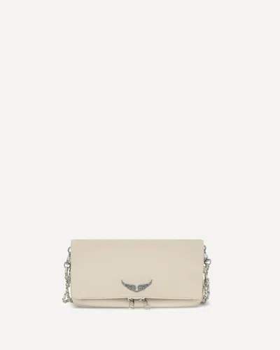 Zadig & Voltaire Rock Shoulder Bag In White