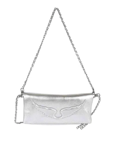Zadig & Voltaire Rock Wings In Silver