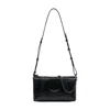 Zadig & Voltaire Zadig&voltaire Rocky Ii Vintage Shoulder Bag In Black
