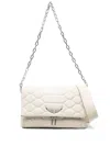 Zadig & Voltaire Rocky Xl Shoulder Bag In Nude