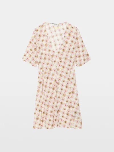 Zadig & Voltaire Womens Pear Rodalas Floral-print Woven Mini Dress In Multi