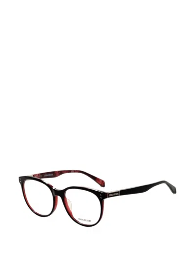 Zadig & Voltaire Round-frame Glasses In Brown