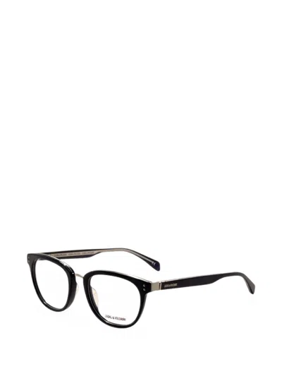 Zadig & Voltaire Round-frame Glasses In Brown