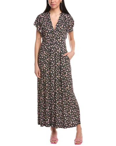 Zadig & Voltaire Ruskie Maxi Dress In Pink