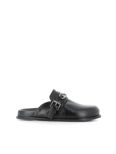 Zadig & Voltaire Sabot Angie Gourmette In Black