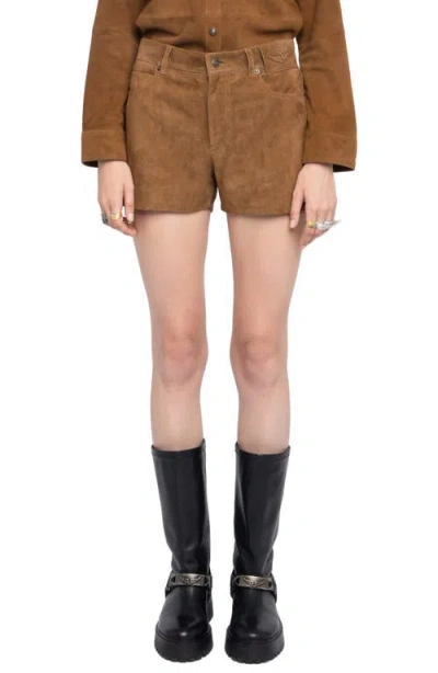 ZADIG & VOLTAIRE ZADIG & VOLTAIRE SADYS SUEDE SHORTS
