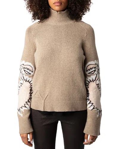 ZADIG & VOLTAIRE ZADIG & VOLTAIRE SAL WE CUSTO WOOL SWEATER
