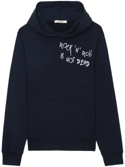 Zadig & Voltaire Sanchi Hoodie In Blau