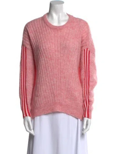 Pre-owned Zadig & Voltaire Scoop Neck Sweater W/ Tags In Pink