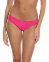 Zadig & Voltaire Sensitive Triangle Bikini Bottom In Pink