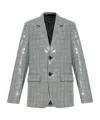 Zadig & Voltaire Sequined Blazer In Gray