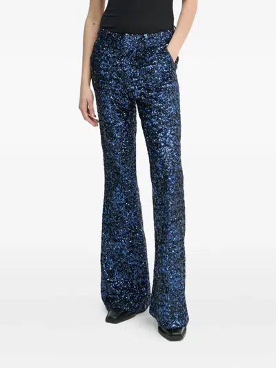 Zadig & Voltaire Sequinned Trousers In Blue