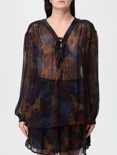 ZADIG & VOLTAIRE TOP ZADIG & VOLTAIRE WOMAN COLOR BROWN,H57002032