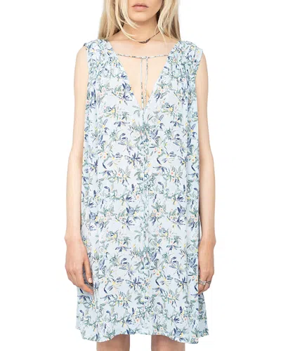 ZADIG & VOLTAIRE SHORT DRESS IN VISCOSE