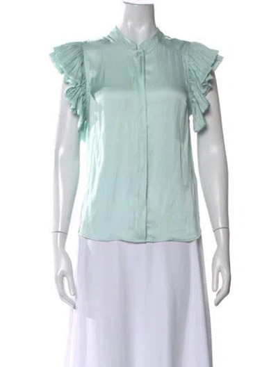 Pre-owned Zadig & Voltaire Short Sleeve Blouse In Multi