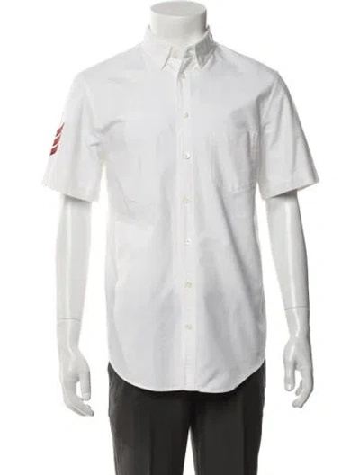 Pre-owned Zadig & Voltaire Short Sleeve Shirt In White