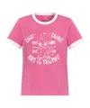 Zadig & Voltaire Short Sleeve T-shirt In Pink