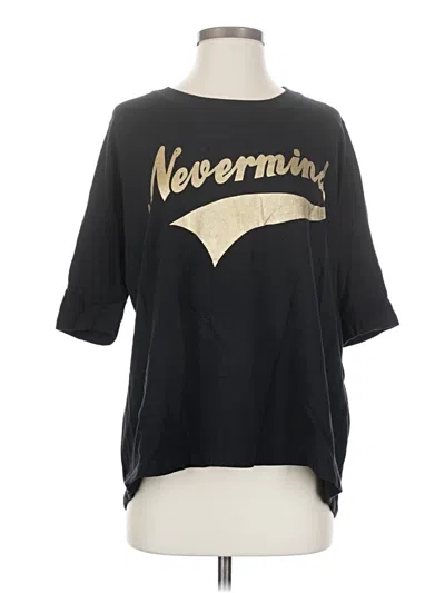 Pre-owned Zadig & Voltaire Short Sleeve T-shirt In Black