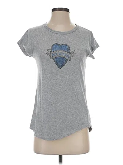 Pre-owned Zadig & Voltaire Short Sleeve T-shirt In Gray