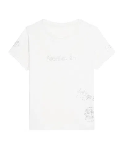 Zadig & Voltaire Short-sleeved T-shirt In White