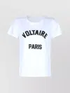 Zadig & Voltaire Zadig&voltaire Alys Hc Voltaire Paris T-shirt In White