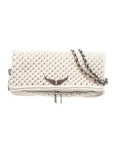 Pre-owned Zadig & Voltaire Shoulder Bag In Neutral