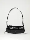 Zadig & Voltaire Le Roudoudou Barrel Shoulder Bag In Black