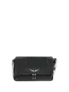 Zadig & Voltaire Rocky Ii Shoulder Bag In Black
