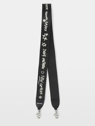Zadig & Voltaire Shoulder Strap In Black