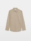 Zadig & Voltaire Sid Button Shirt In Gold
