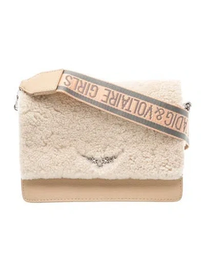 Pre-owned Zadig & Voltaire Signature Shoulder Bag In Neutral