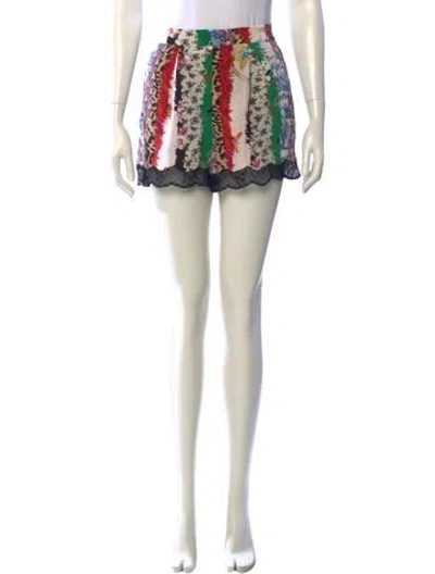 Pre-owned Zadig & Voltaire Silk Mini Shorts In Neutral