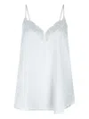 Zadig And Voltaire Silk Top In White