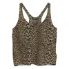 Zadig & Voltaire Leopard-print Top In Gray