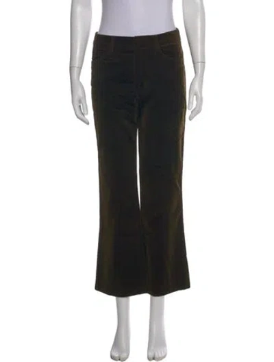 Pre-owned Zadig & Voltaire Silk Wide Leg Pants In Black