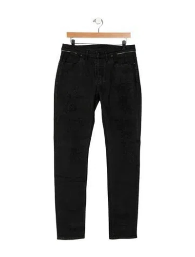 Pre-owned Zadig & Voltaire Skinny Jeans In Black