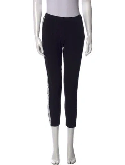Pre-owned Zadig & Voltaire Skinny Leg Pants In Black