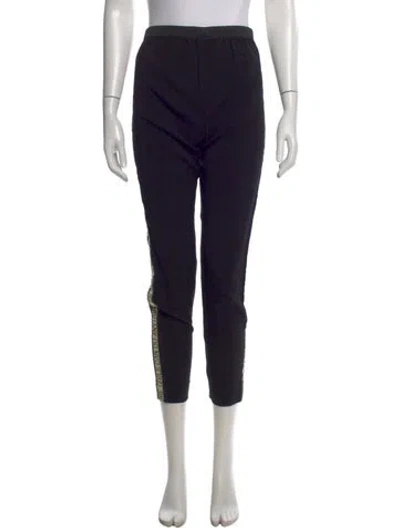 Pre-owned Zadig & Voltaire Skinny Leg Pants In Black