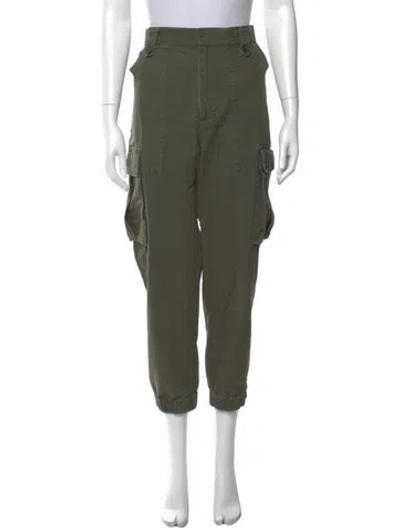 Pre-owned Zadig & Voltaire Skinny Leg Pants In Green